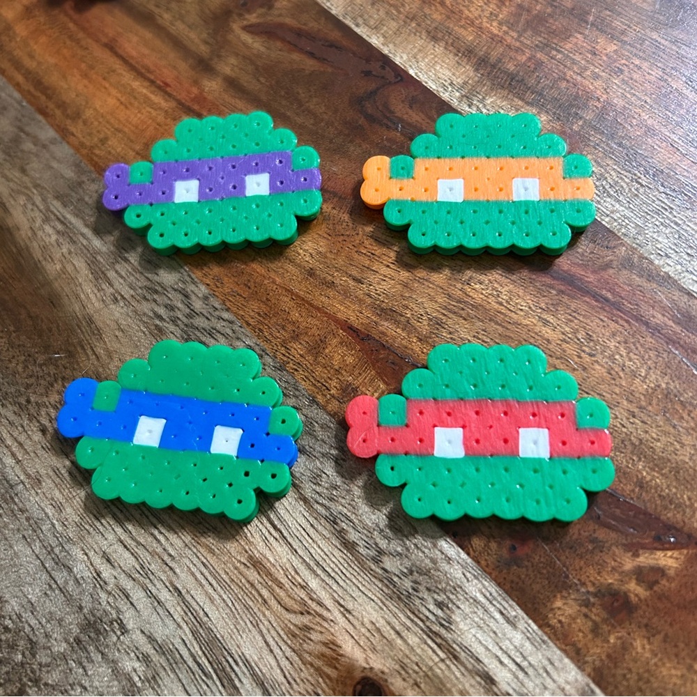 TMNT Refrigerator magnets Small Pack of Four